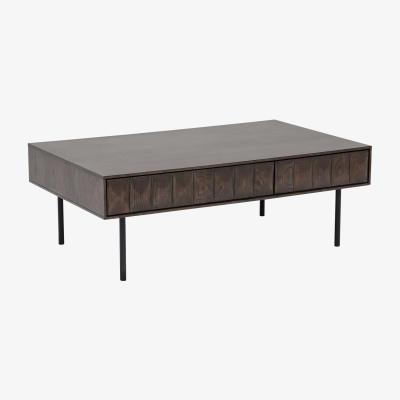 Barker and Stonehouse Amos Coffee Table, Brown Oak Wood | Barker & Stonehouse