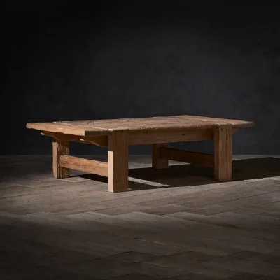 Barker and Stonehouse Timothey Oulton Crofters Coffee Table 120x70cm, Timber Wood | Barker & Stonehouse