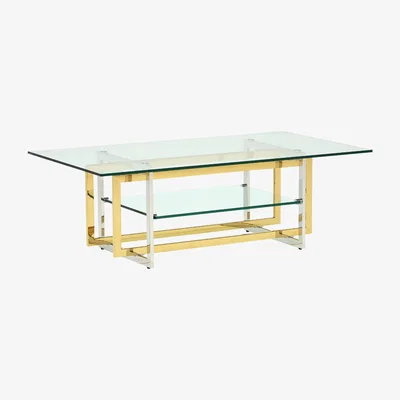Barker and Stonehouse Escher Glass Coffee Table