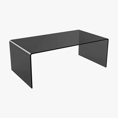 Barker and Stonehouse Bridge Glass Coffee Table, Choice of Colour