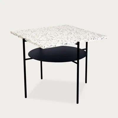 Bombinate.com Black Confetti Coffee Table