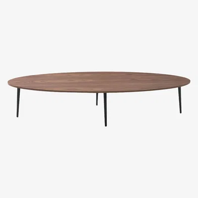 Bombinate.com Walnut Soho Oval Coffee Table