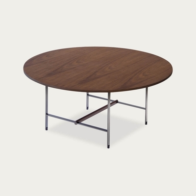 Bombinate.com Walnut Sisters Round Coffee Table