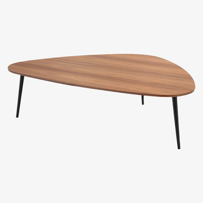 Bombinate.com Walnut Soho Triangular Coffee Table