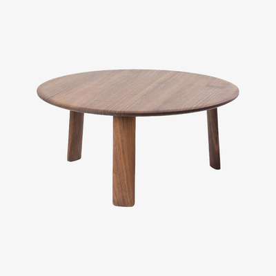 Bombinate.com Walnut Lacquered Alle Coffee Table Large