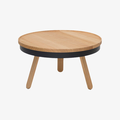 Bombinate.com Oak/Black Medium Batea Coffee Table