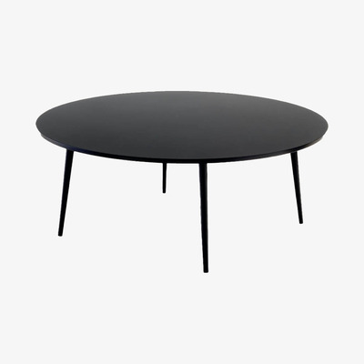 Bombinate.com Black Soho Round Coffee Table