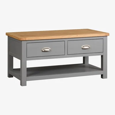 The Cotswold Company Sussex Storm Grey Coffee Table