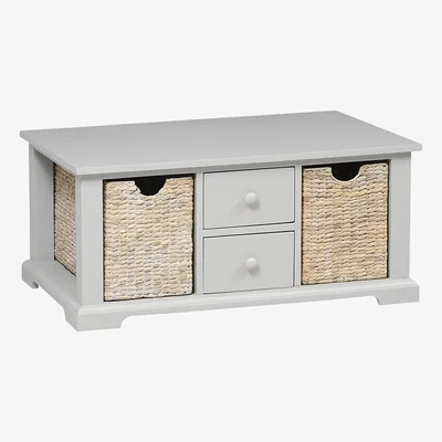 The Cotswold Company Farmhouse Dove Grey Coffee Table