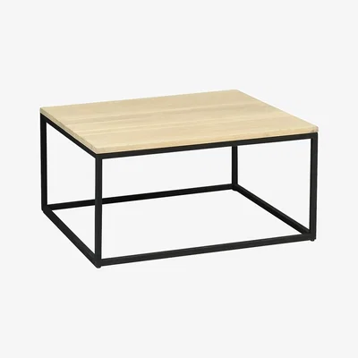 The Cotswold Company Moreton Metal and Oak Coffee Table