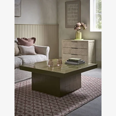 Cox and Cox Tiled Coffee Table - Pistachio