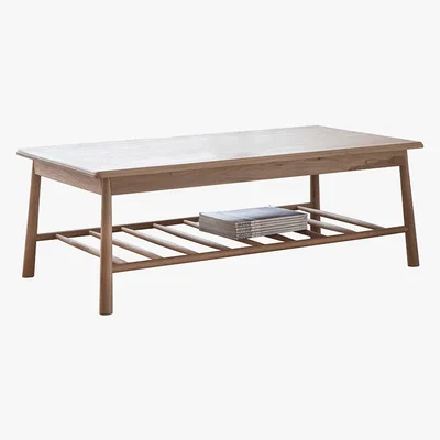 Cox and Cox Bergen Oak Coffee Table - Natural