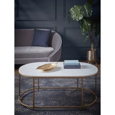 Cox and Cox NEW Dita Marble Coffee Table