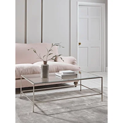Cox and Cox Villette Coffee Table - Silver