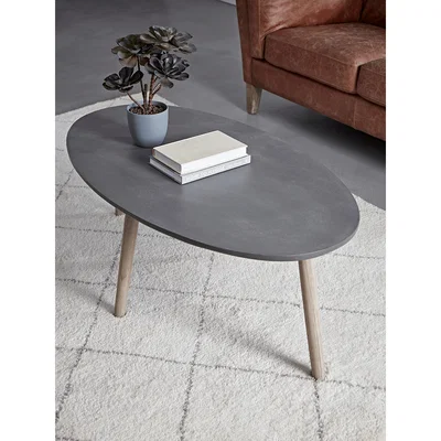 Cox and Cox Grey Topped Coffee Table