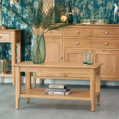 Chiltern Oak Furniture Bergen Oak Coffee Table