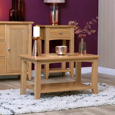 Chiltern Oak Furniture Gloucester Oak Small Coffee Table