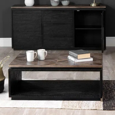 Chiltern Oak Furniture Camden Teak Large Coffee Table