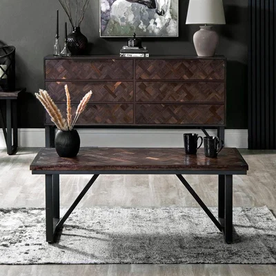 Chiltern Oak Furniture Shoreditch Industrial Coffee Table