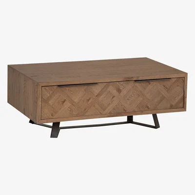 Chiltern Oak Furniture Industrial Oak Coffee Table