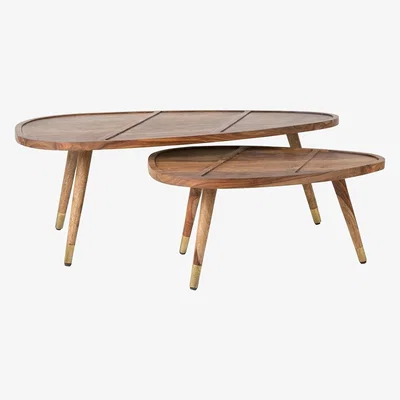 Cuckooland Dutchbone Set of 2 Sham Coffee Tables