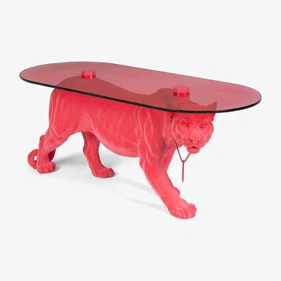 Cuckooland Bold Monkey Dope As Hell Coffee Table - Pink