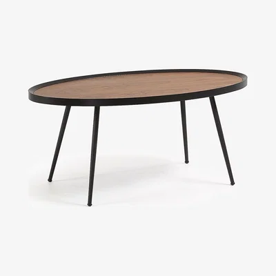 Cuckooland Kamelia Coffee Table in Walnut Veneer
