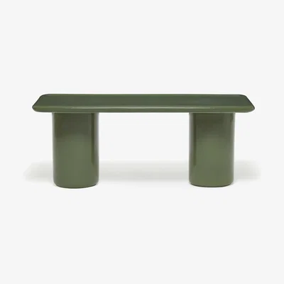 The Conran Shop Tall Mag Rectangular Table in Green