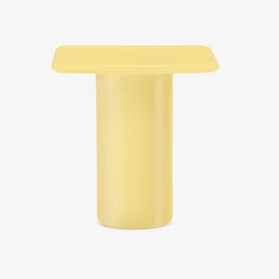 The Conran Shop Tall Mag Square Table in Yellow