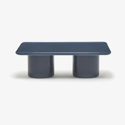 The Conran Shop Short Mag Rectangular Table in Dark Blue