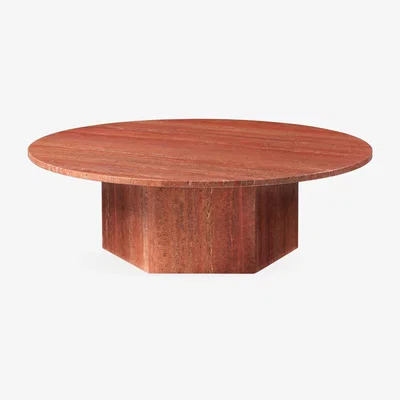 The Conran Shop Epic Coffee Table in Burnt Red 110cm