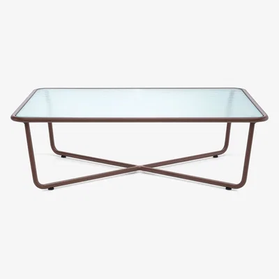 The Conran Shop Sunglass 002 Coffee Table Rust & Ribbed Glass