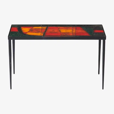 The Conran Shop Vintage Cloutier Brothers Lava Tile Coffee Table