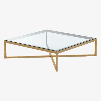 The Conran Shop Krusin Coffee Table Oak & Glass Top