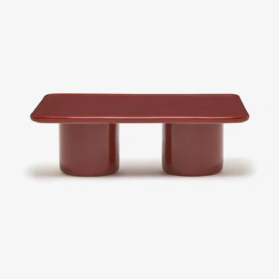 The Conran Shop Short Mag Rectangular Table in Red