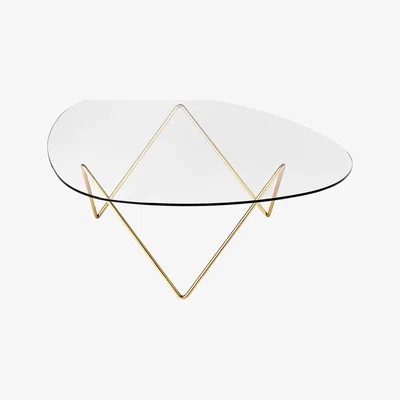 The Conran Shop Pedrera Coffee Table Brass