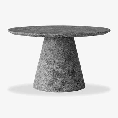 Cult Furniture Finnley Round Coffee Table, Concrete Effect