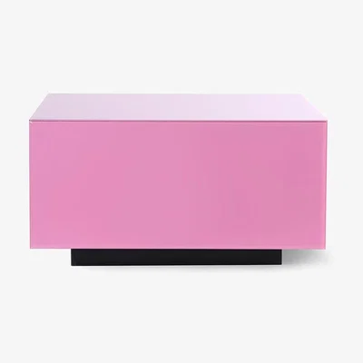 Cult Furniture HKliving Mirror Block Coffee Table, Pink