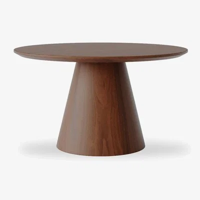 Cult Furniture £30  Off  Finnley Round Coffee Table, Walnut