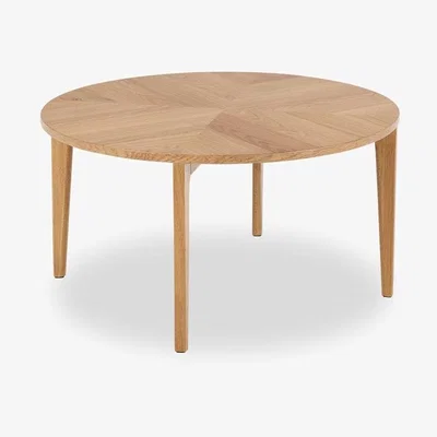 Cult Furniture £20  Off  Laudal Round Coffee Table, Oak