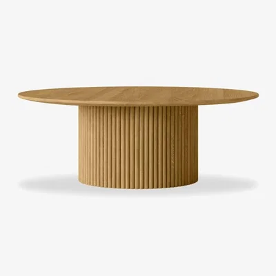 Cult Furniture £30  Off  Marcel Round Coffee Table, Oak