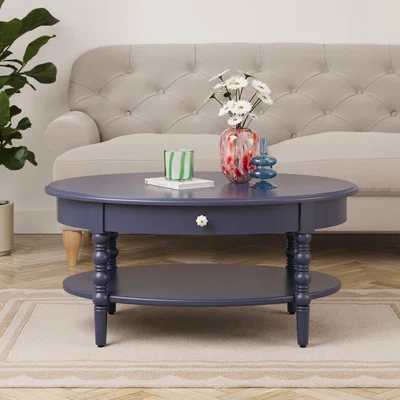 Dunelm Pippin Coffee Table, Navy Navy