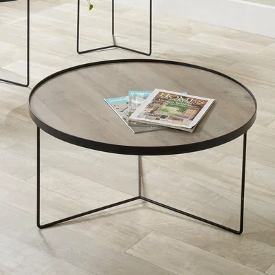 Dunelm Pacific Brooke Coffee Table, Iron Brown Brown
