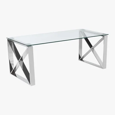 Dunelm 5A Fifth Avenue Madison Coffee Table Chrome
