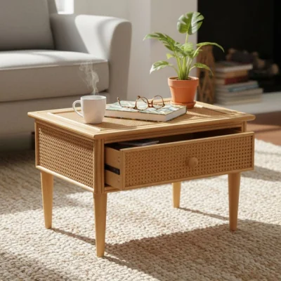 Dunelm Desser Chester Rattan Coffee Table