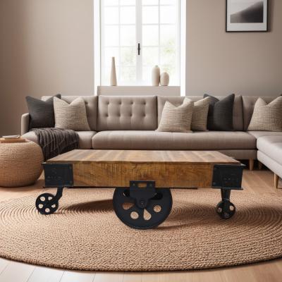 Dunelm Indus Valley Railway Cart Coffee Table