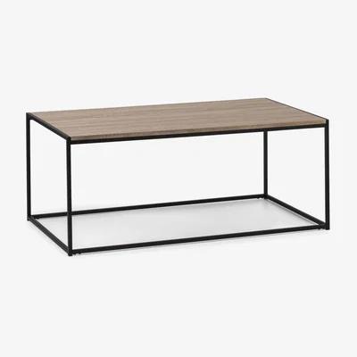 Dunelm Tribeca Coffee Table Black/Natural
