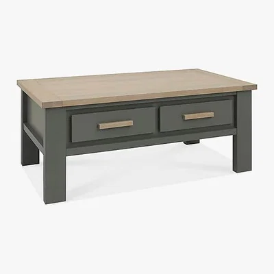 Dunelm Oakham Coffee Table Dark Grey