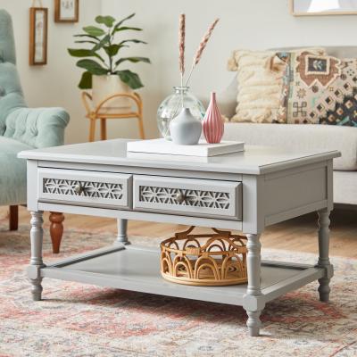 Dunelm Carys Grey Coffee Table Grey