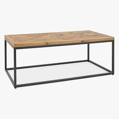 Dunelm Indus Coffee Table Brown and Grey